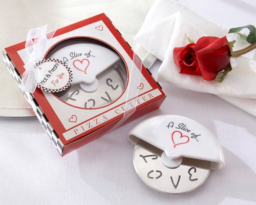 Mini Stainless Steel Pizza Cutter in Pizza Box Gift Set - Perfect for Baby Showers, Weddings & Parties (48-Pack) - Great for Kitchen, Pizza Lovers & Unique Party Favors