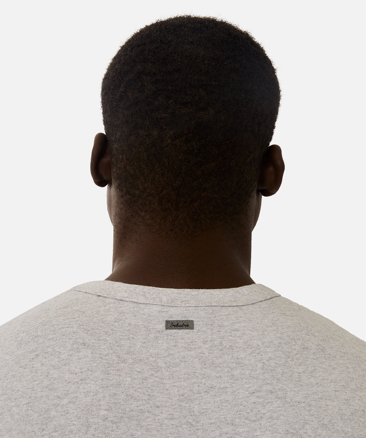 The Del Sur Tee - Soft New Marle Grey Cotton T-Shirt for Men | Casual Everyday Wear & Layering Essential