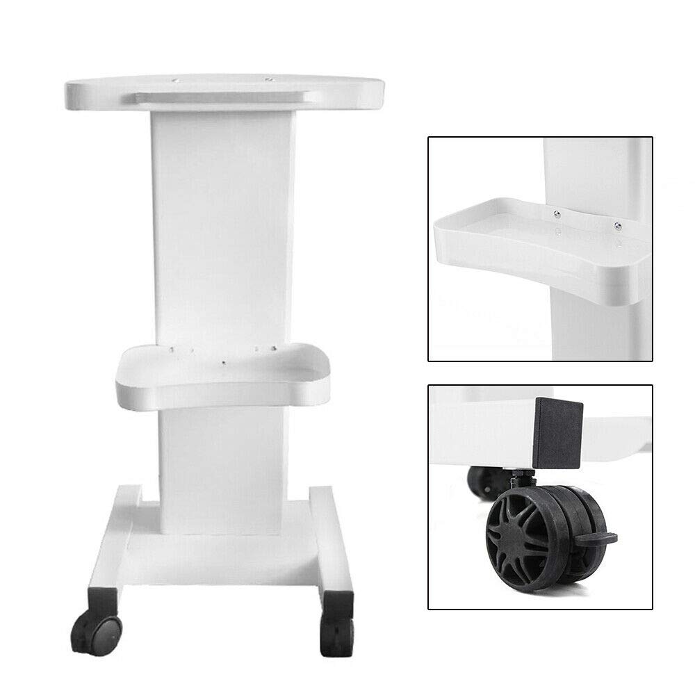 Professional Beauty SPA Trolley Cart with Wheels - Salon Rolling Stand for Equipment Storage & Organization | Portable Spa Machine Organizer with Tray for Facial, Massage & Nail Salon Use