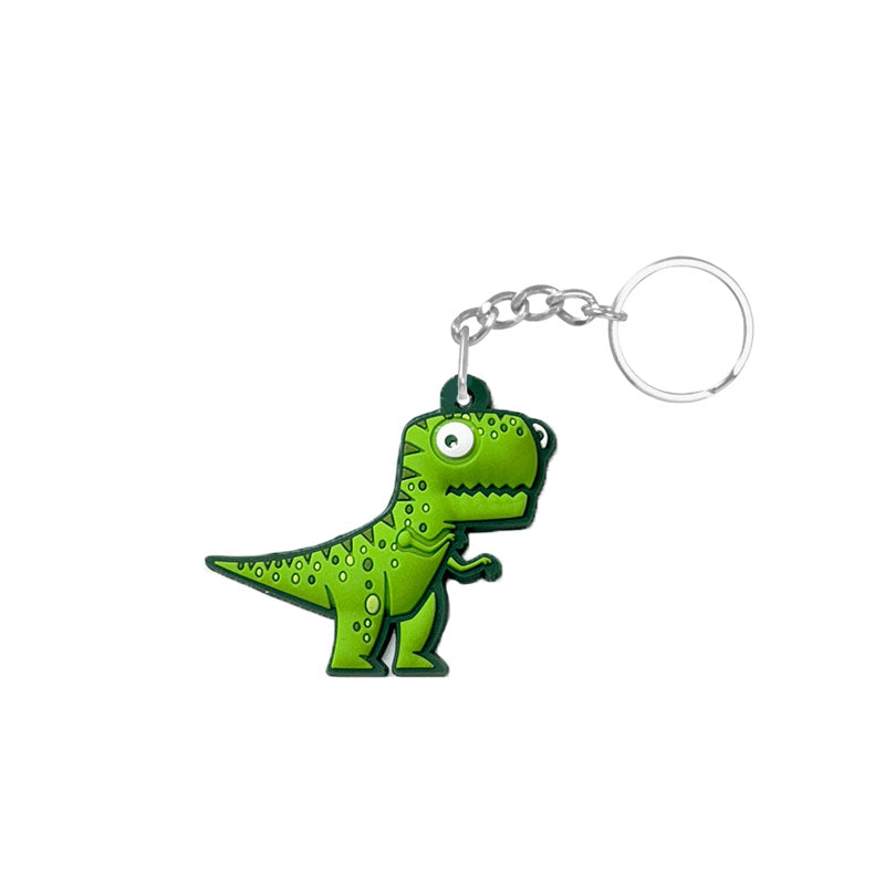 Dinosaur Keychain - Cute Dino Keyring for Kids & Adults - Perfect for Backpacks, Gifts & Car Keys | Durable & Stylish Accessory