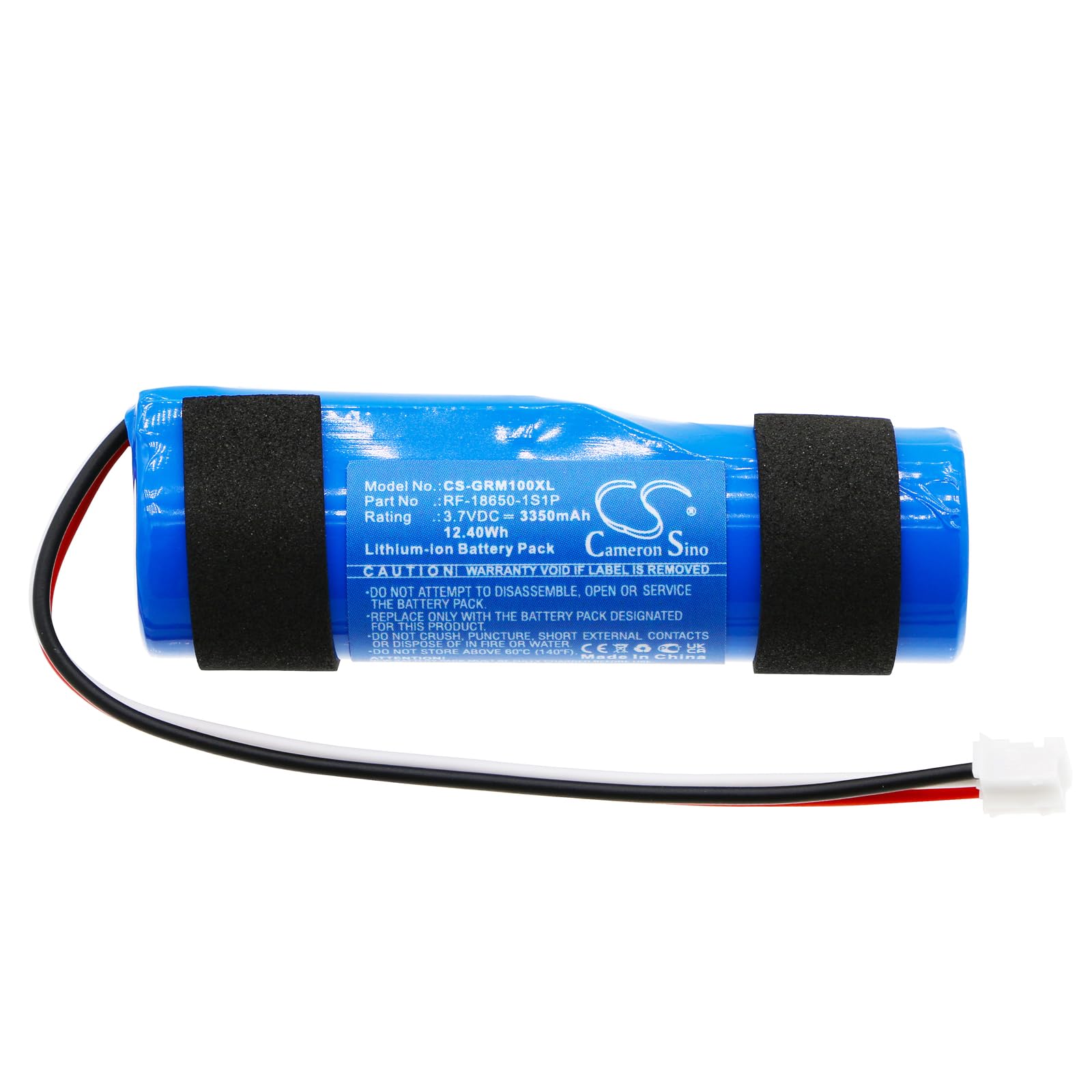 Cameron Sino Replacement Battery for Groove onn AAGRY100076371 - 3350mAh 12.40Wh RF-18650-1S1P - Compatible with Rugged SM, Rugged Speaker & Wireless LED Speaker - Perfect for Outdoor Adventures, Camping & Travel
