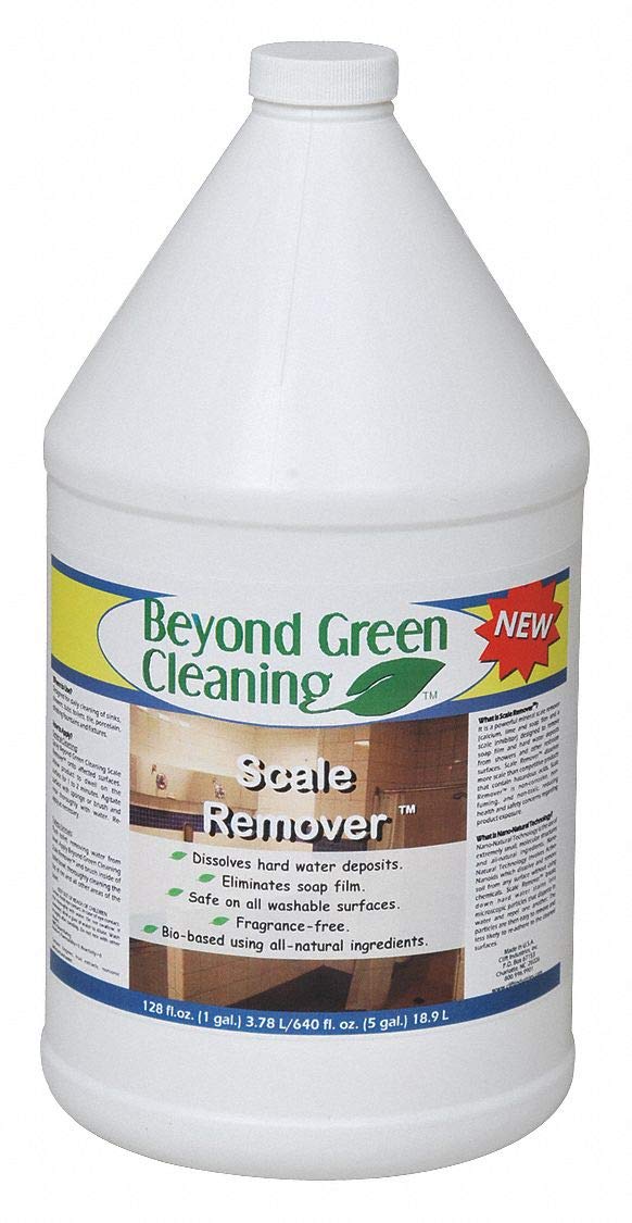 Beyond Green 1 Gal Calcium Lime Remover 4-Pack - Heavy Duty Cleaning for Kitchens & Bathrooms