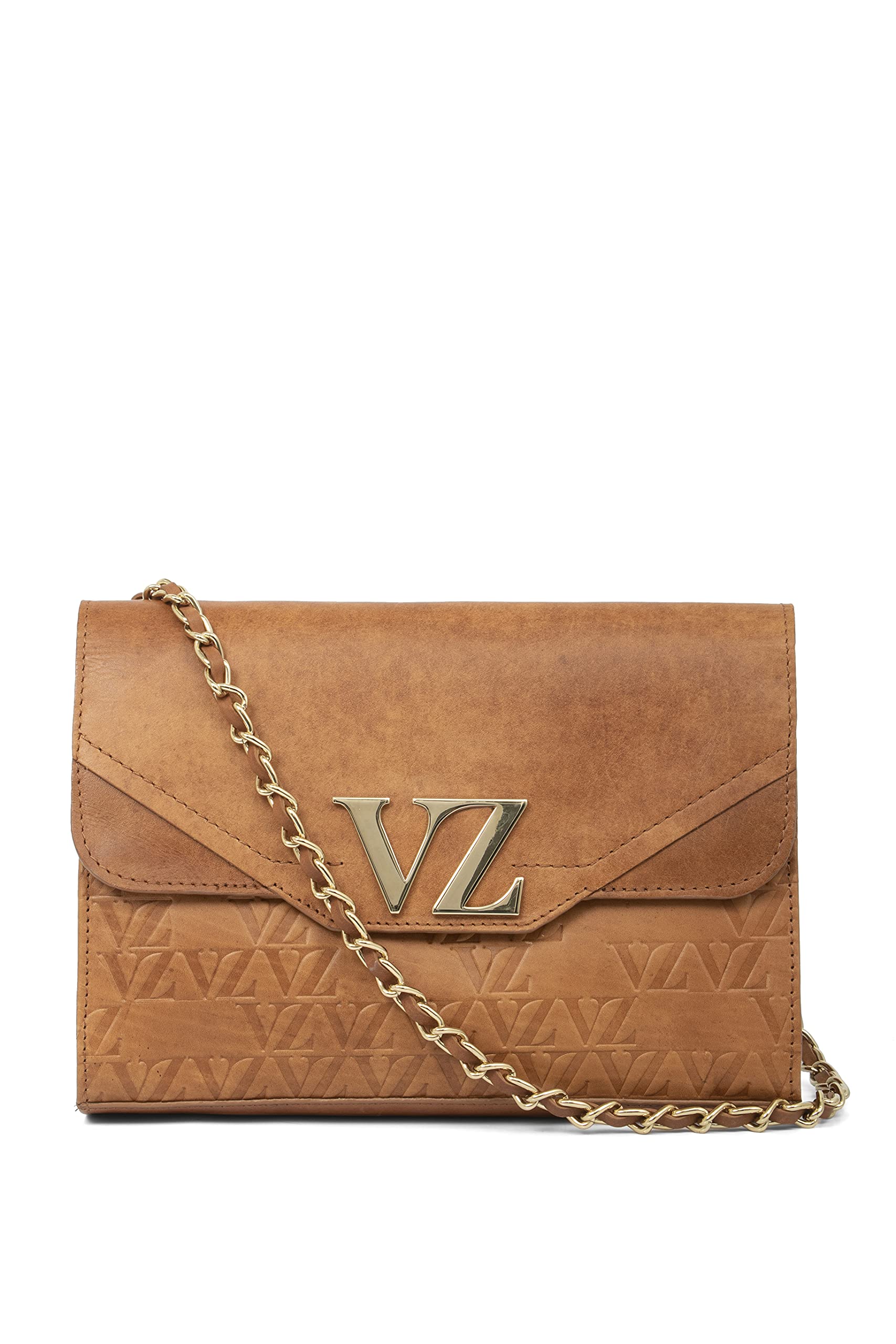 VELEZ Genuine Leather Crossbody Bag for Women - Hands Free Designer Purse with Adjustable Strap - Perfect for Travel, Shopping & Everyday Use