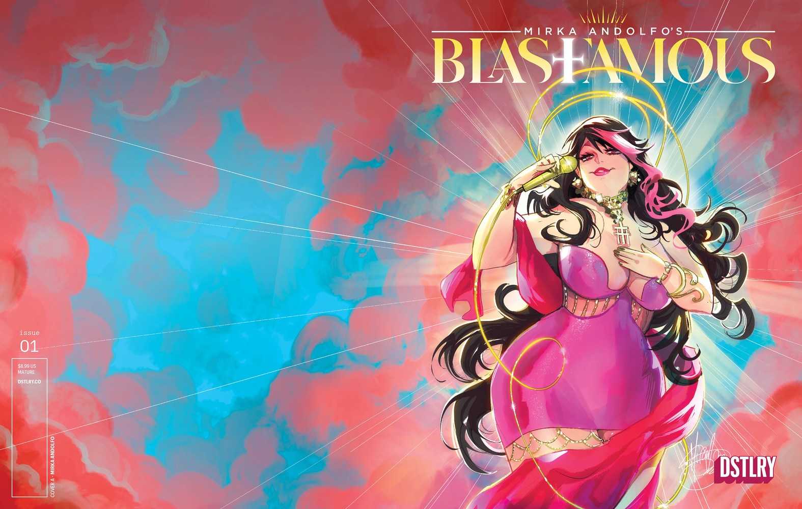 Blasfamous #1 Comic Book Cover by Andolfo - Perfect for Collectors, Gifts & Comic Enthusiasts