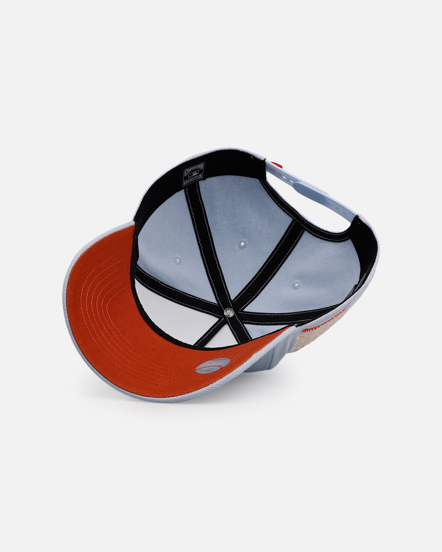 47 Brand Chicago Cubs 'Overstitch' 47 Offside Snapback Hat - Light Blue Adjustable Baseball Cap for Men & Women - Perfect for Sports Games, Casual Wear & Fan Collections