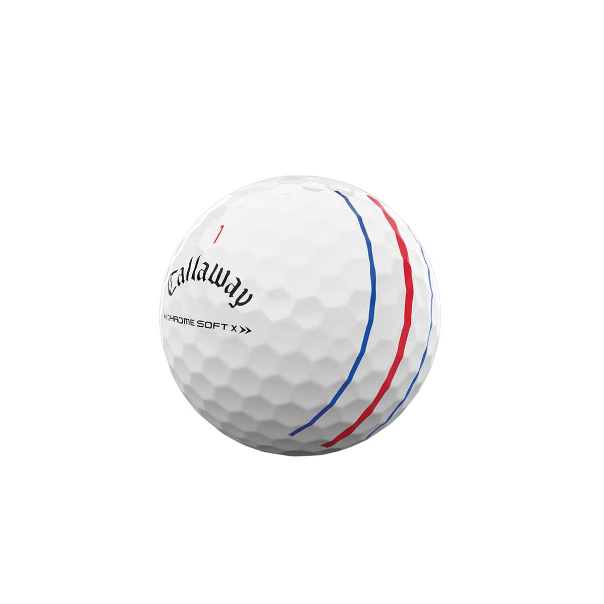 Callaway Chrome Soft X Golf Balls - Triple Track Yellow for Enhanced Putting Accuracy