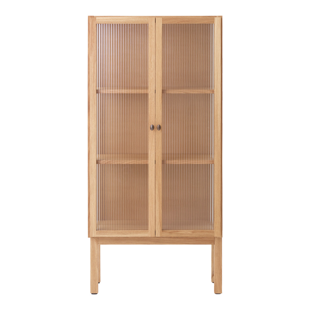Antique Wooden Curiosity Cabinet - Vintage Display Case for Collectibles & Oddities - Perfect for Home Decor, Office Display & Museum Showcases