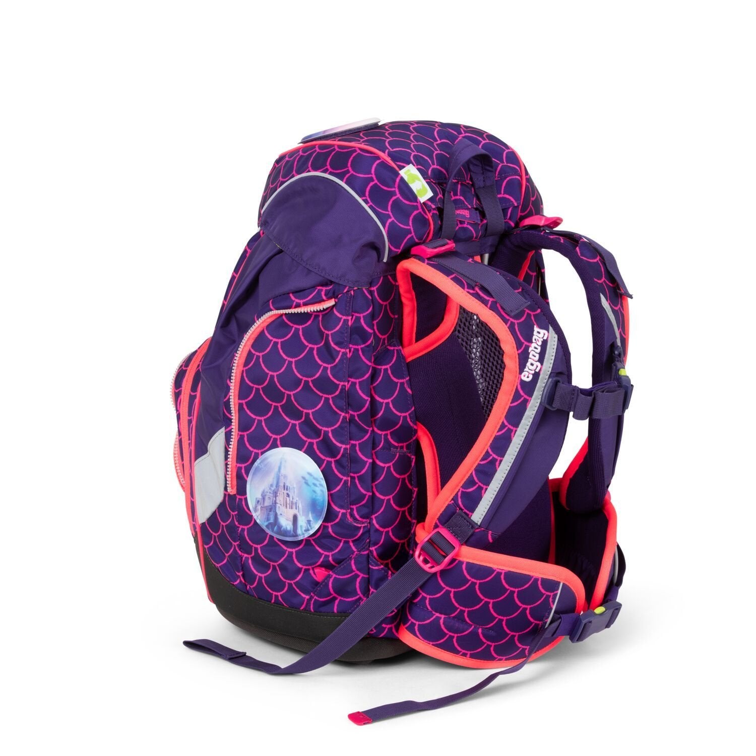 Ergobag School Backpack 6-Piece Set - Lightweight, Durable & Spacious for Kids & Teens | Perfect for School, Travel & Outdoor Adventures | PearlDiveBear