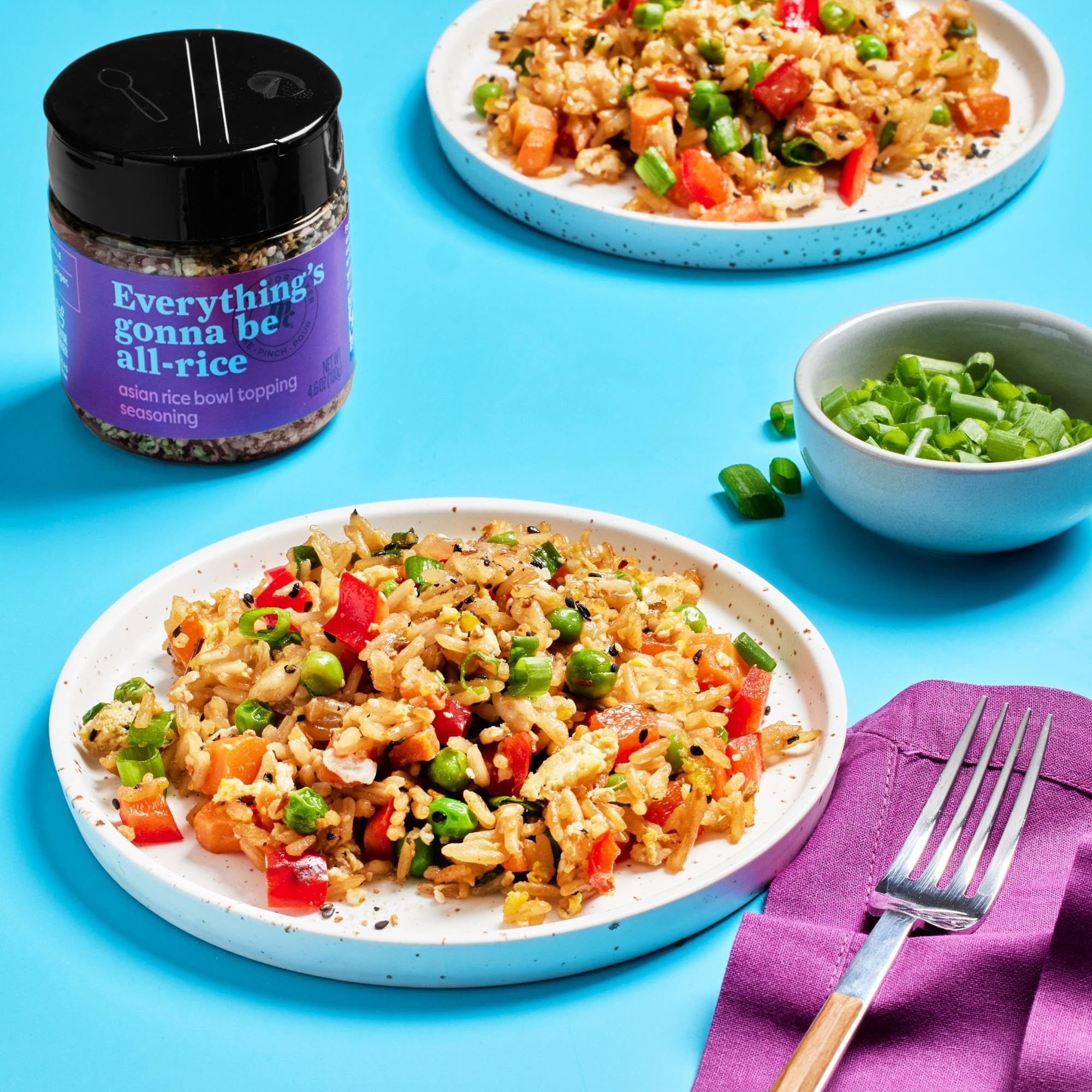 McCormick Asian Rice Bowl Topping Seasoning - Flavor Maker for Stir Fry, Noodles & Rice Dishes - 4.6 oz Bottle - Perfect for Quick Meals & Asian Cuisine
