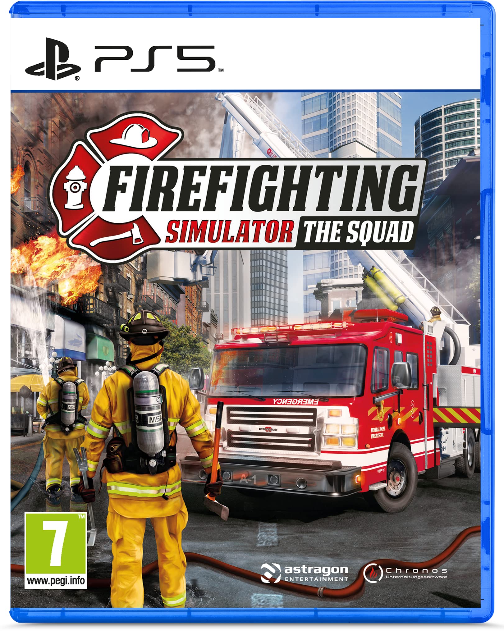 Firefighting Simulator: The Squad - Realistic PS5 Firefighter Game | Train & Lead Your Team in Emergency Rescue Missions | Perfect for Firefighter Training & Action Game Fans