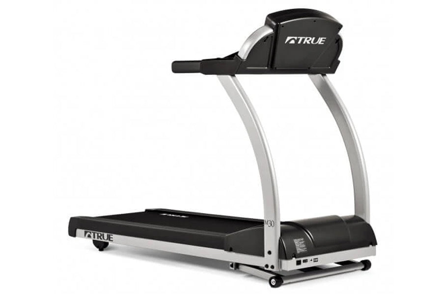 TRUE M30 Treadmill - Foldable Electric Running Machine for Home Gym, 300 lb Capacity with LCD Display - Perfect for Cardio Workouts & Indoor Fitness Training