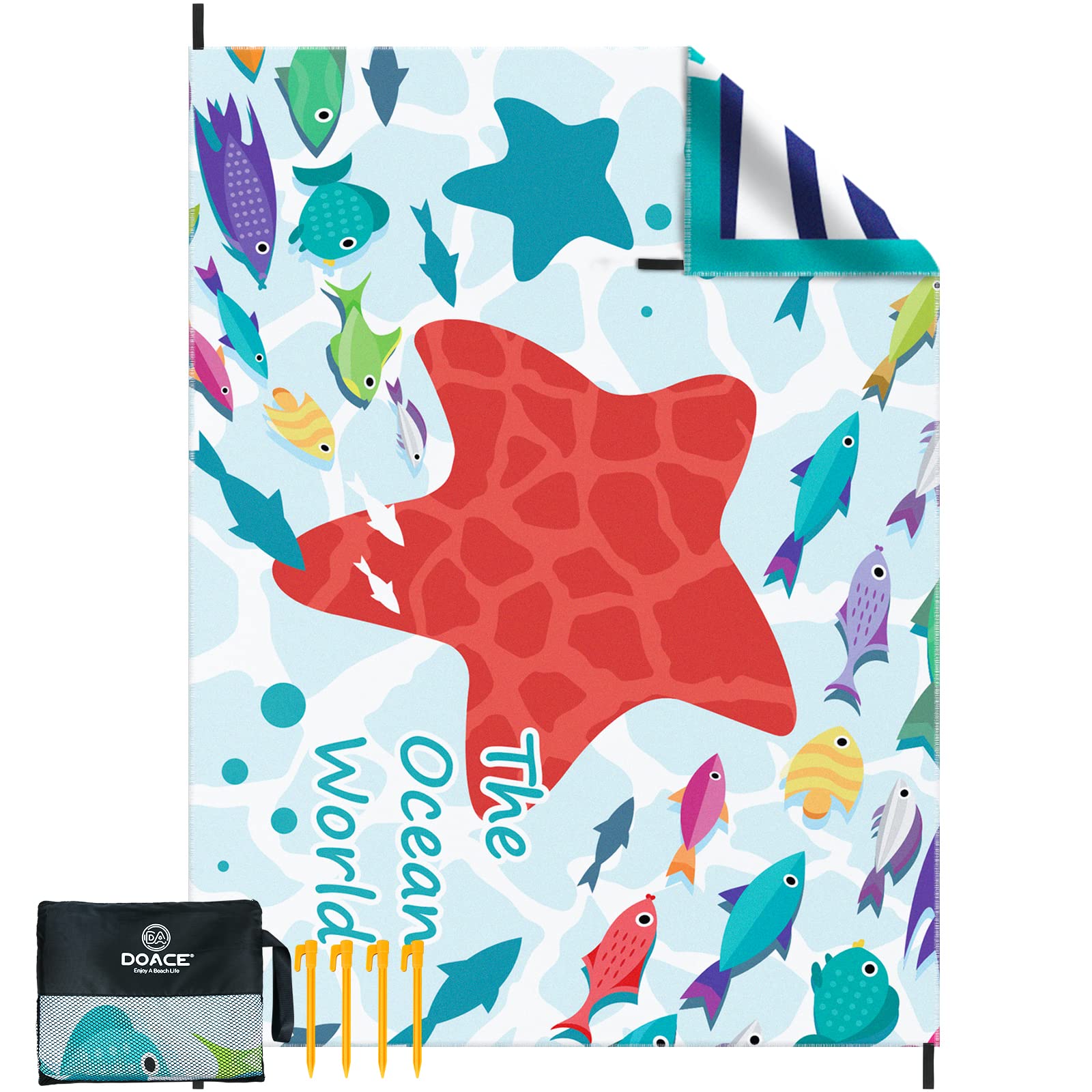 Premium Oversized Microfiber Beach Towel 79