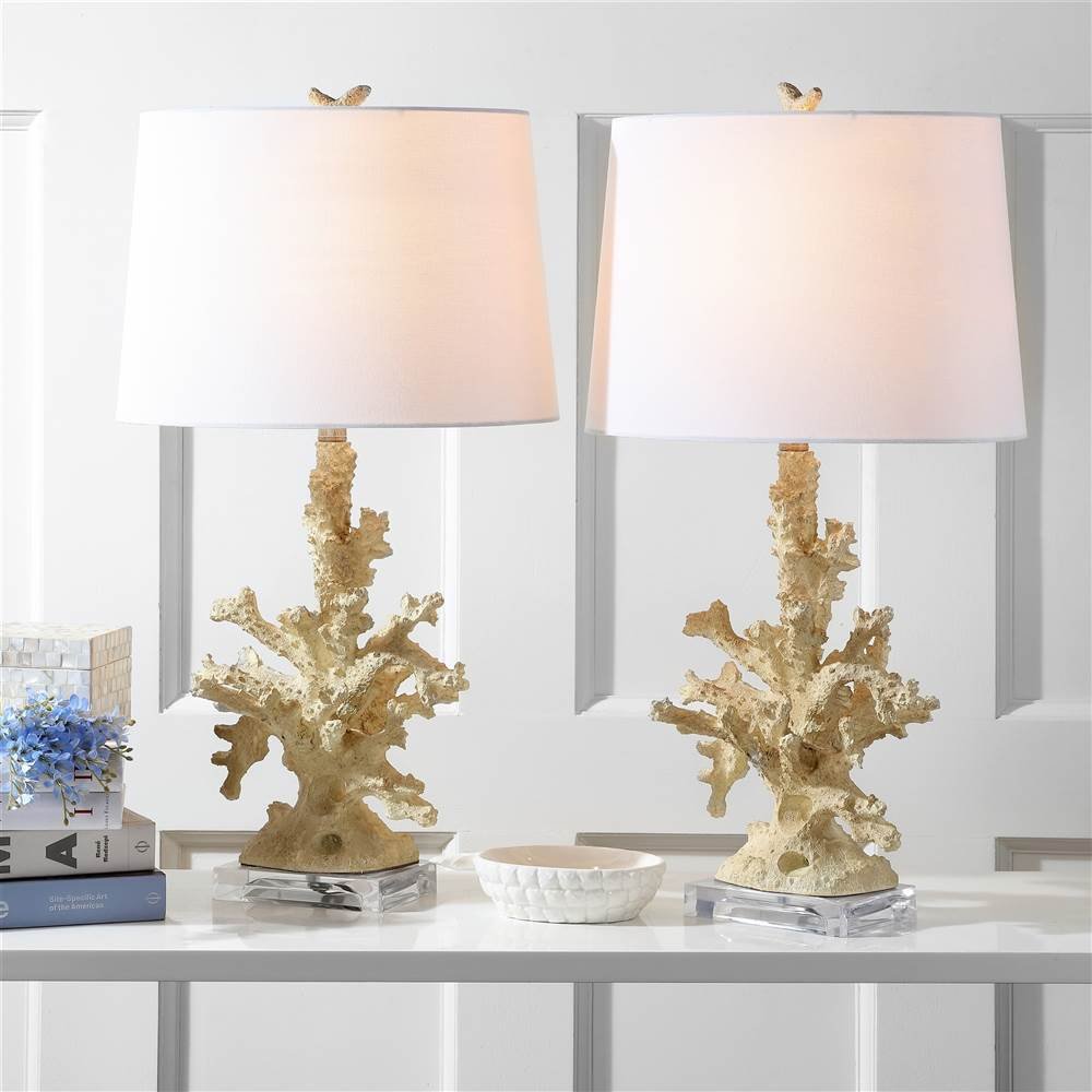 SAFAVIEH Coral Branch Nautical Table Lamp Set of 2 - 28