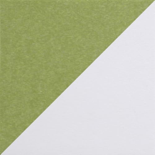 Lime Green & White