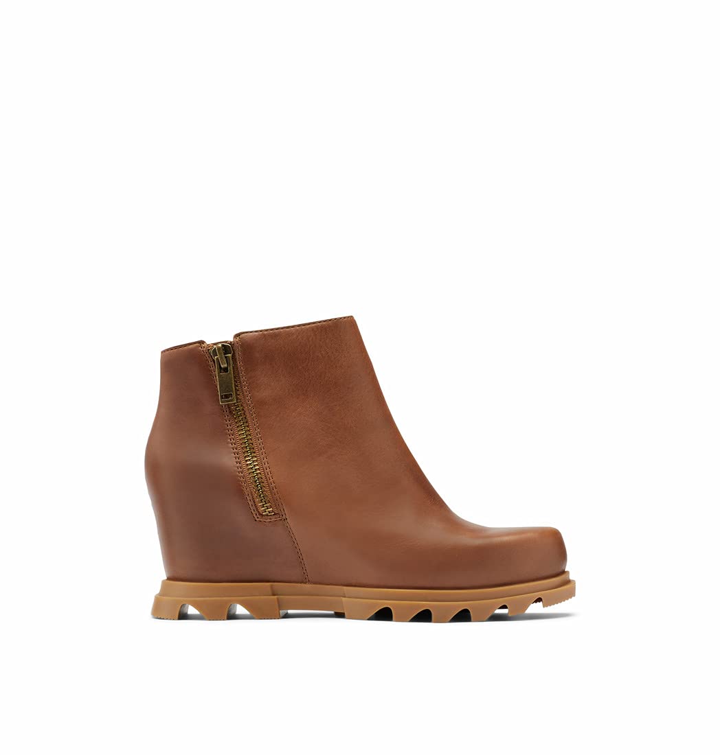 Sorel Women's Joan of Arctic Wedge II Waterproof Winter Boots with Zipper - Stylish Snow Boots for Cold Weather, Hiking & Outdoor Activities