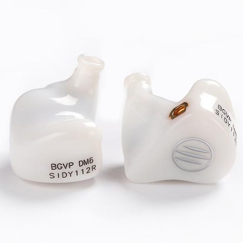 BGVP DM6 5BA HiFi In-Ear Monitor Earbuds with MMCX Connector - Audiophile Grade Sound for Music Lovers & Studio Monitoring
