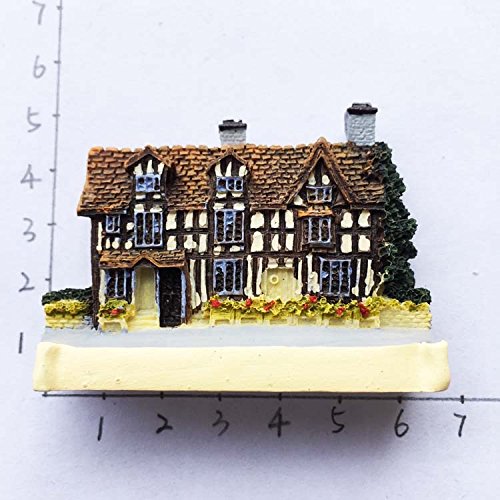 Handmade England Resin 3D Strong Fridge Magnet - Unique Souvenir & Tourist Gift - Perfect for Refrigerators, Lockers, Office Decor & Travel Keepsakes