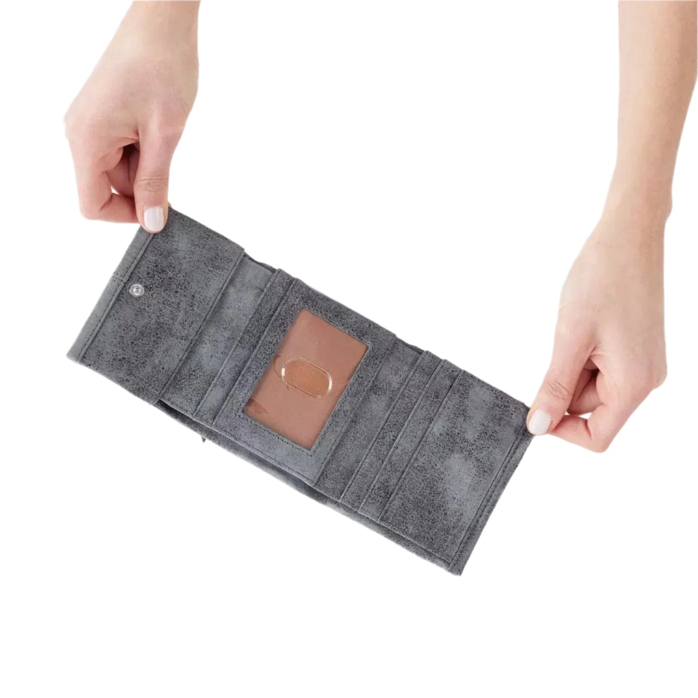 Keen Mini Trifold Wallet for Men & Women - Compact RFID Blocking Leather Wallet - Perfect for Travel, Everyday Use & Gifts