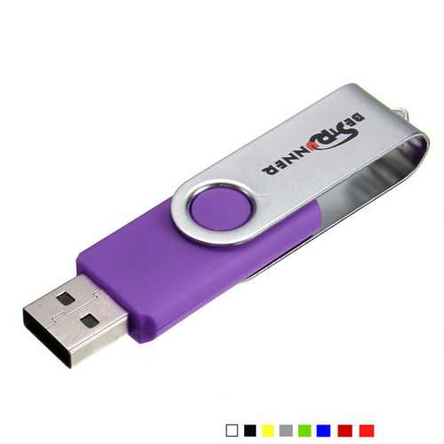 Bestrunner 2GB Foldable USB 2.0 Flash Drive - Portable Thumb Drive Pen Memory Stick for School, Office & Travel Data Storage
