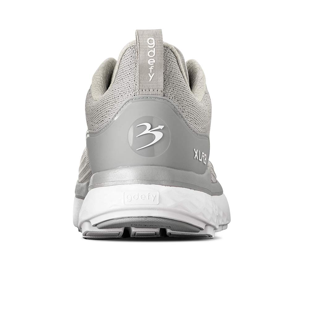 G-DEFY XLR8 Men's Supportive Running Shoes with VersoShock Technology – Arch Support, Wide Width & Diabetic-Friendly Design | Ideal for Prolonged Standing, Walking & Pain Relief | Free Custom Orthotic Included