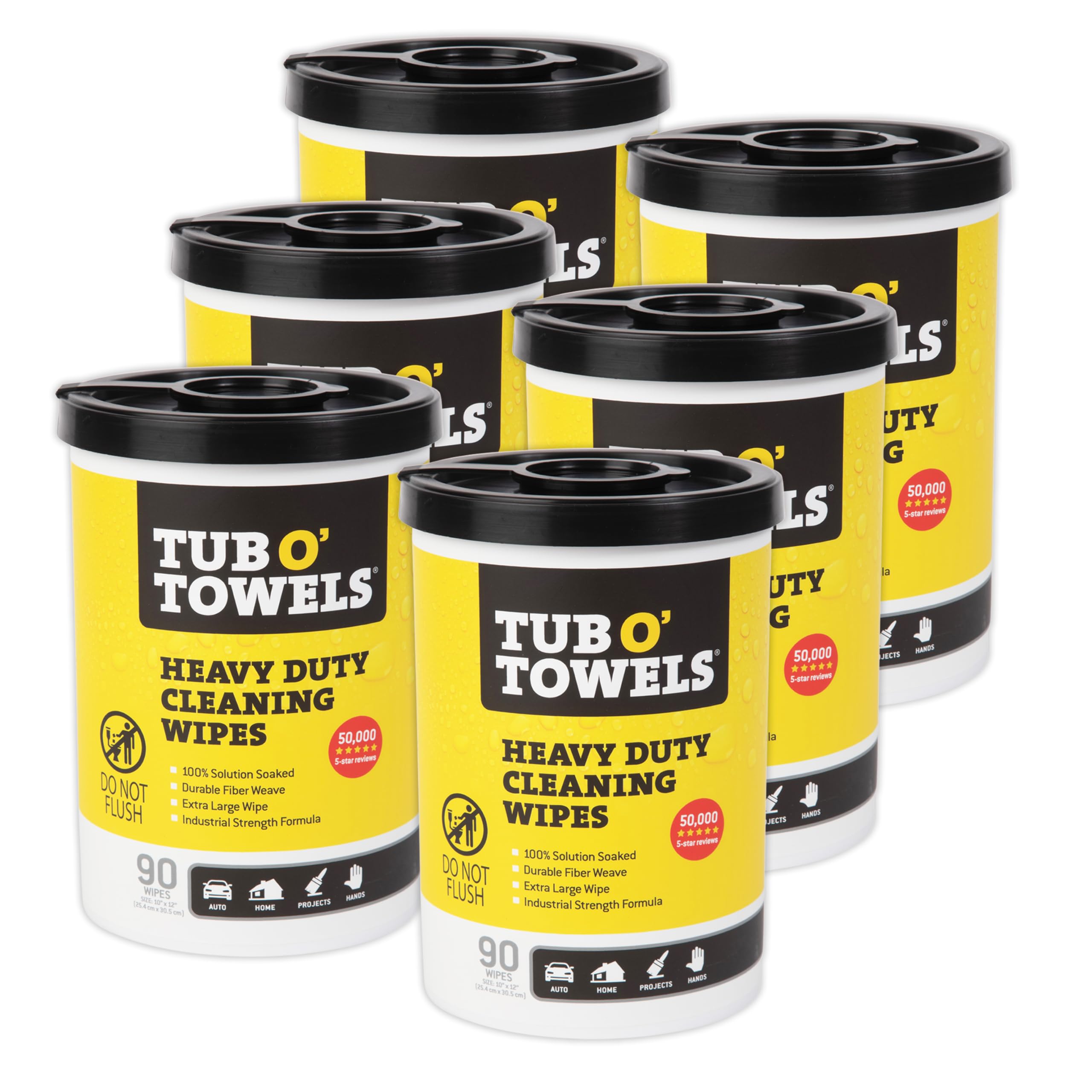 Tub O' Towels TW90 Heavy-Duty 10