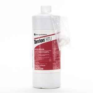 Tordon RTU Herbicide 12 - 32 oz Bottle | Fast-Acting Brush & Weed Killer | Effective for Pastures, Fence Lines & Roadside Vegetation Control