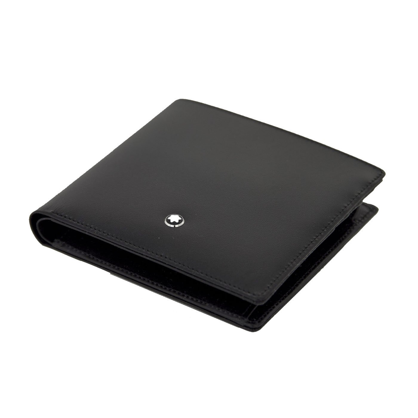 Montblanc Meisterstück No. 07164 Genuine Leather Wallet for Men & Women - Slim Bifold Credit Card Holder for Everyday Use & Business Occasions