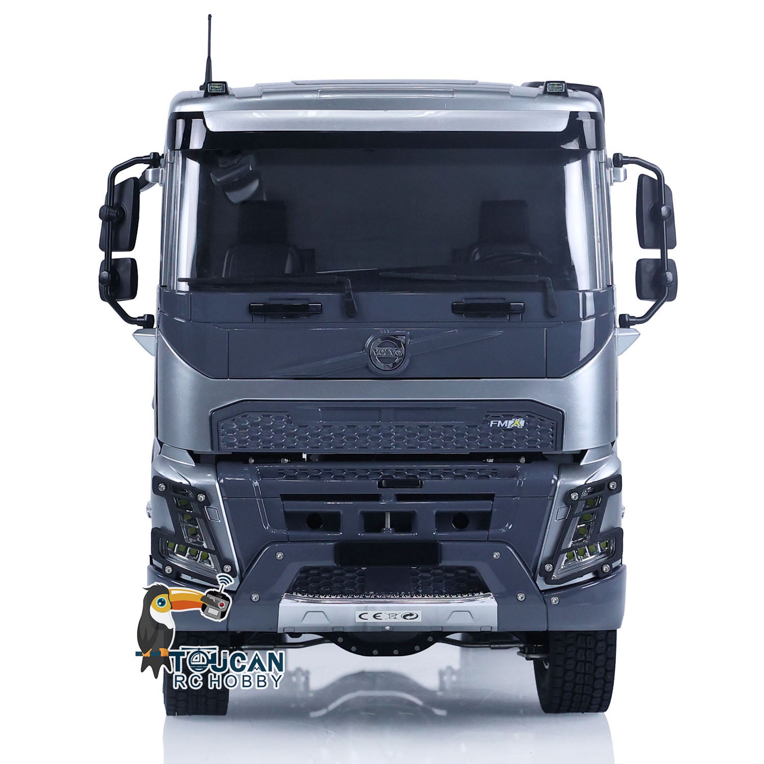 1/14 Scale Double E Hydraulic RC Dump Truck - 6x6 FMX Remote Control Construction Vehicle, Ready-to-Run Hobby Model for Adults & Kids - Perfect for Construction Site Play, DIY Projects & Collector Displays