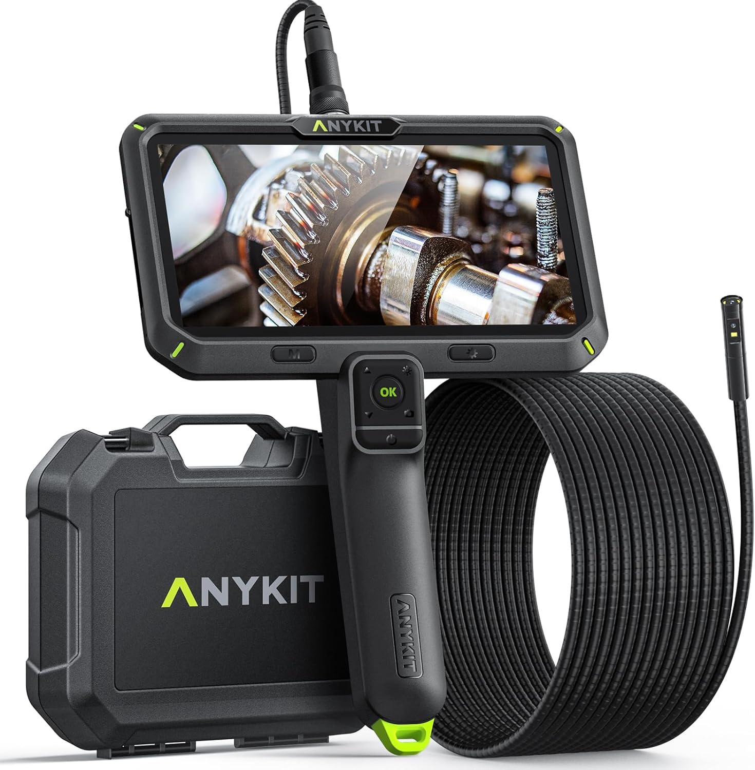 Anykit 1080P Dual Lens Endoscope Camera with Light - 6