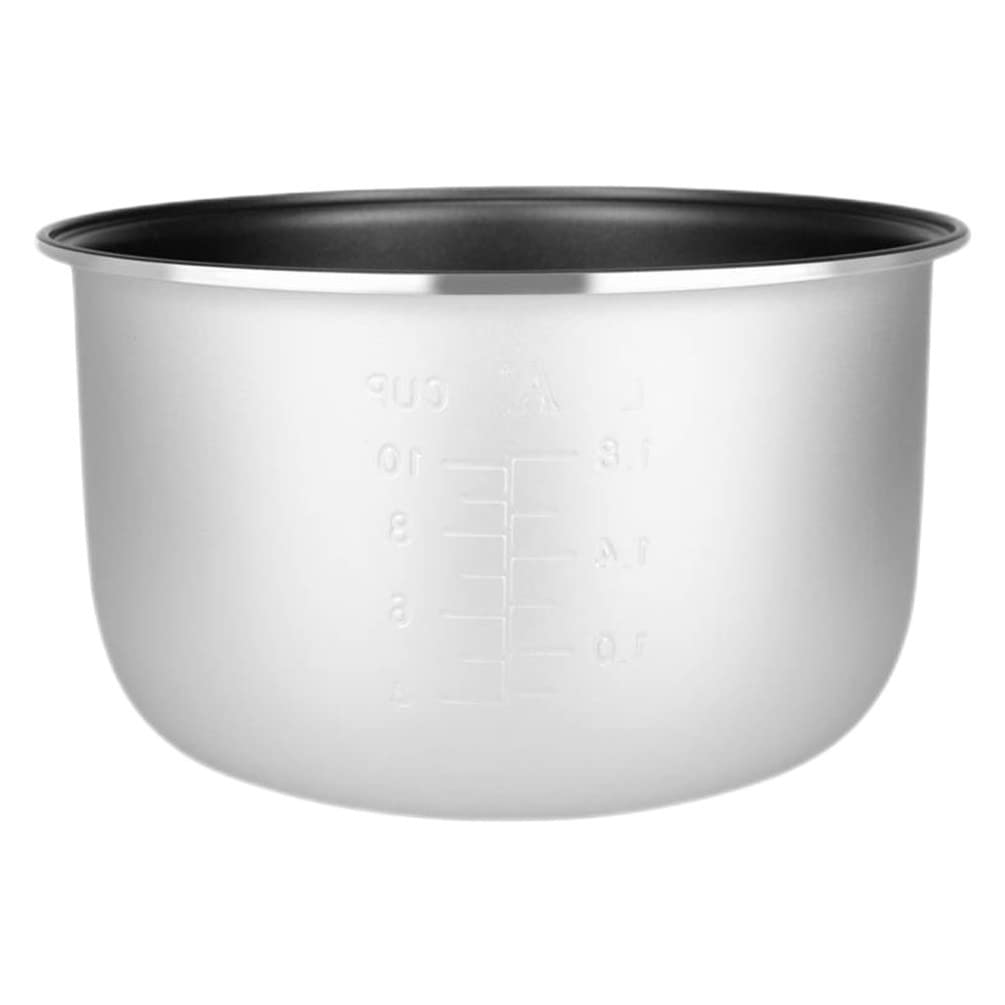 Nonstick 4L Inner Cooking Pot Replacement for Rice Cooker - Durable Rice Cooker Insert Liner & Interior Cooking Tank - Perfect for Small Rice Makers, Meal Prep & Family Dinners