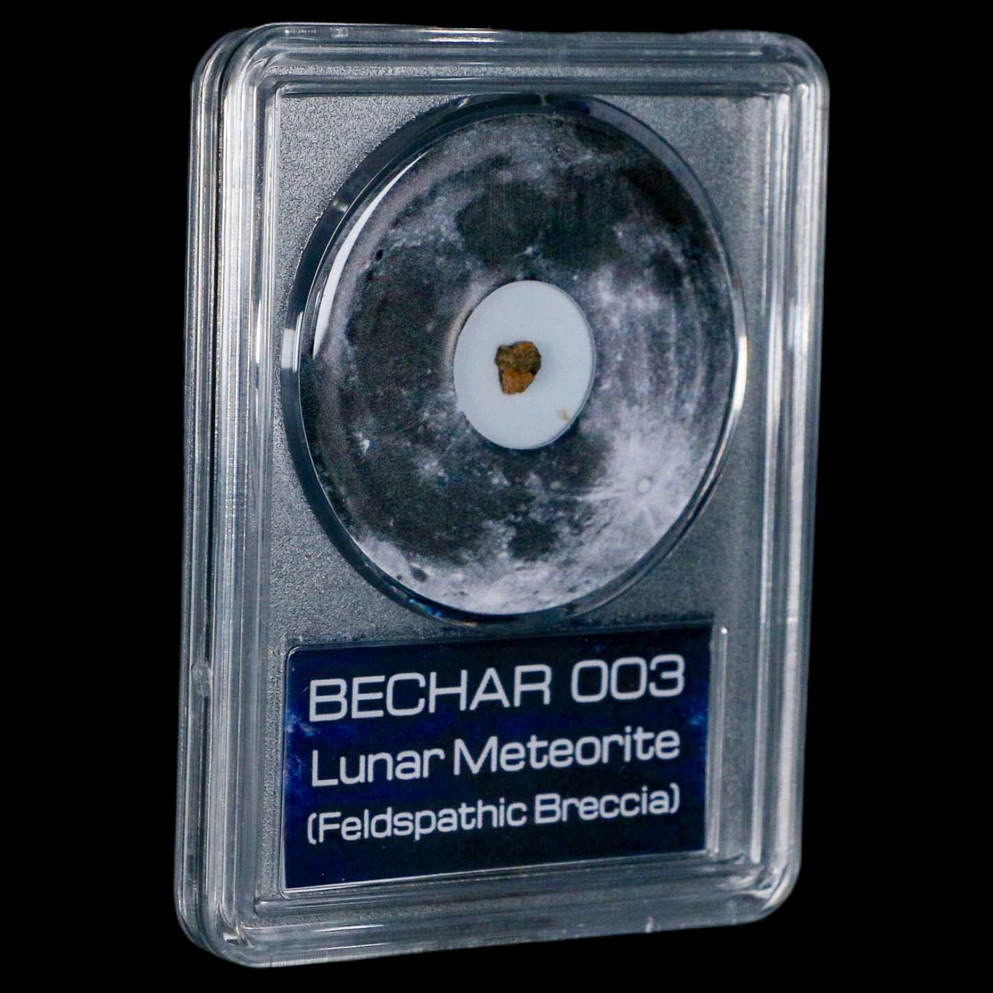 Authentic Moon Rock Lunar Meteorite Bechar 003 - Rare Algerian Sahara Desert Discovery (2022) with COA - Perfect for Space Collectors, Science Education & Unique Home Decor
