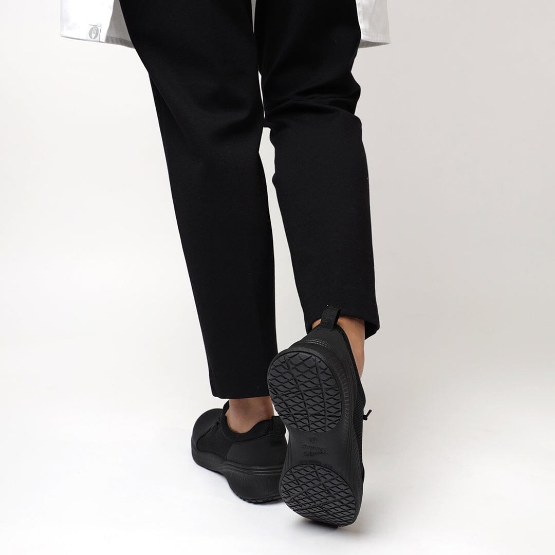 DANSKO Marlee Black Mesh Slip-On Shoes for Women - Comfortable & Breathable Final Sale | Perfect for Work, Nursing, and Casual Wear