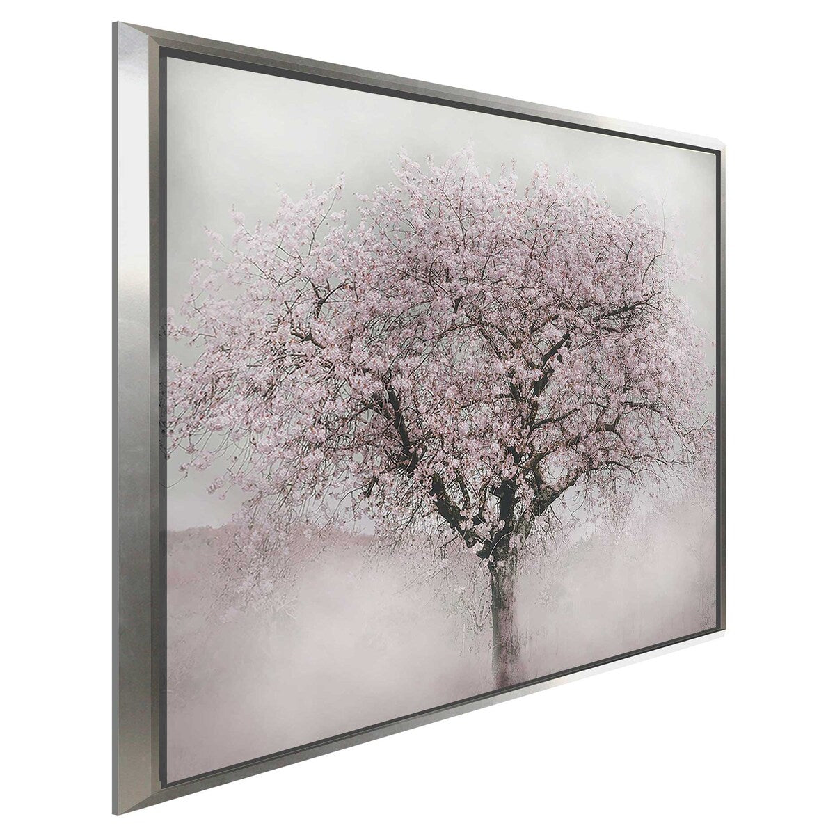 Blossoms of Spring IV - Floral Art Print on Floating Canvas Wall Decor - Perfect for Living Room, Bedroom & Office