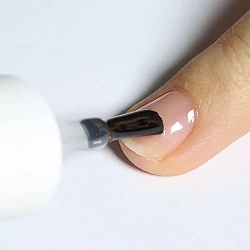 UV Lamp Dry Top Coat for Nail Extensions & Nail Art - 15ml Quick Curing Gel Polish - Perfect for Salon, Home Manicures & DIY Nail Designs