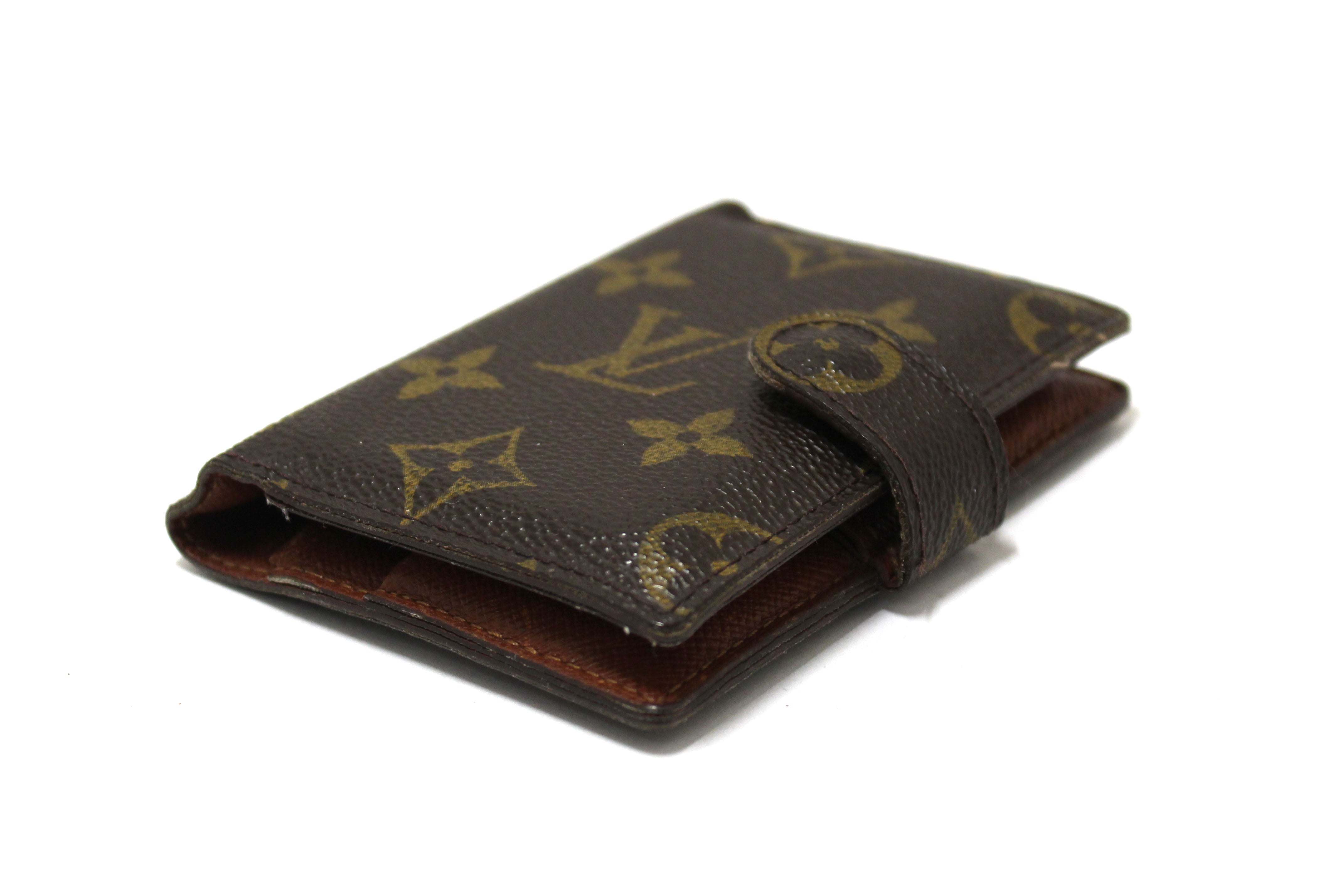 Authentic Louis Vuitton Monogram Canvas Bifold Wallet Card Holder for Men - Luxury Slim RFID Blocking Credit Card Case for Everyday Use & Travel