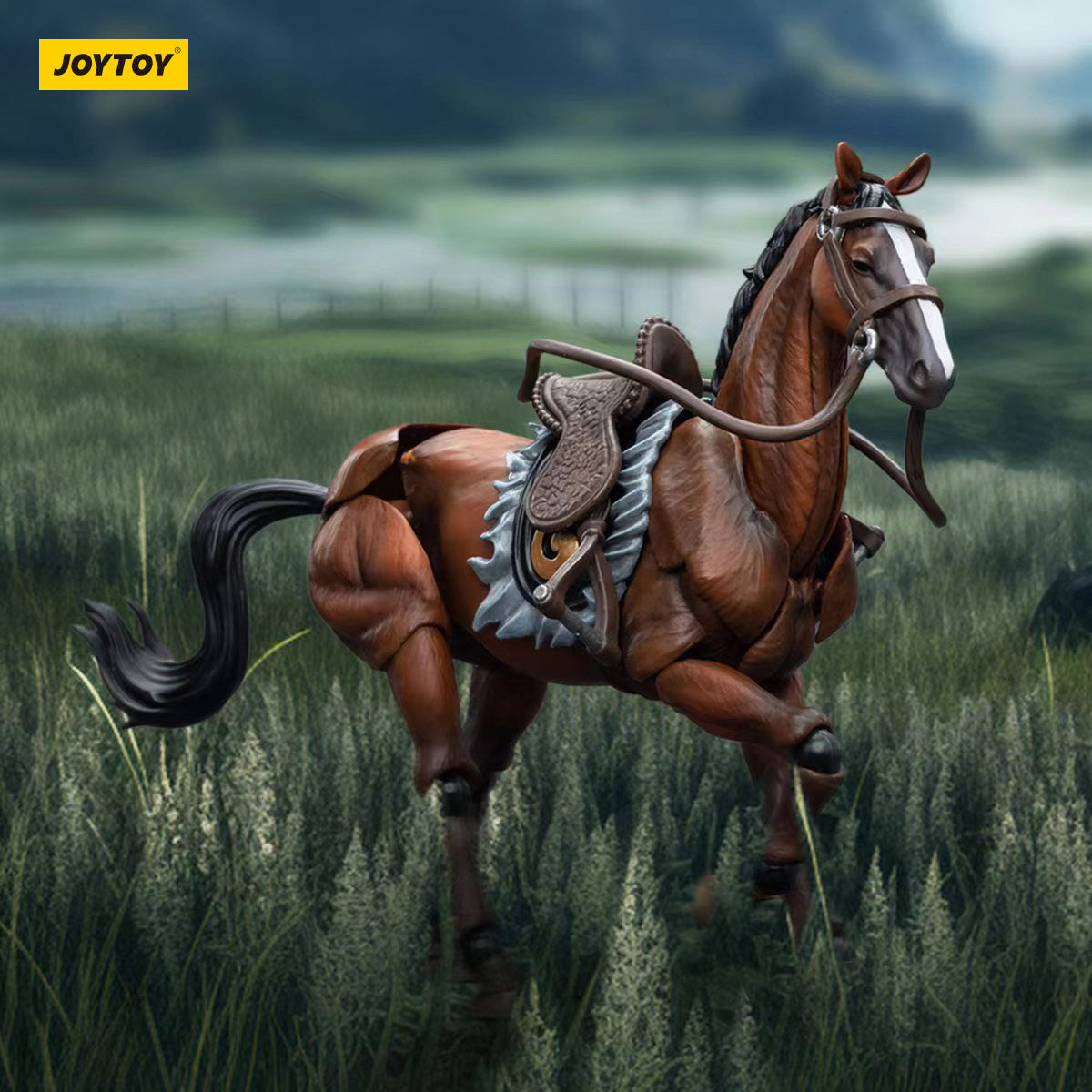 1/18 JOYTOY 3.75 Inch Dark Source JiangHu Northern Hanland Empire Cavalry & War Horse Action Figure - Perfect for Collectors, Diorama Displays & Wargaming Scenes