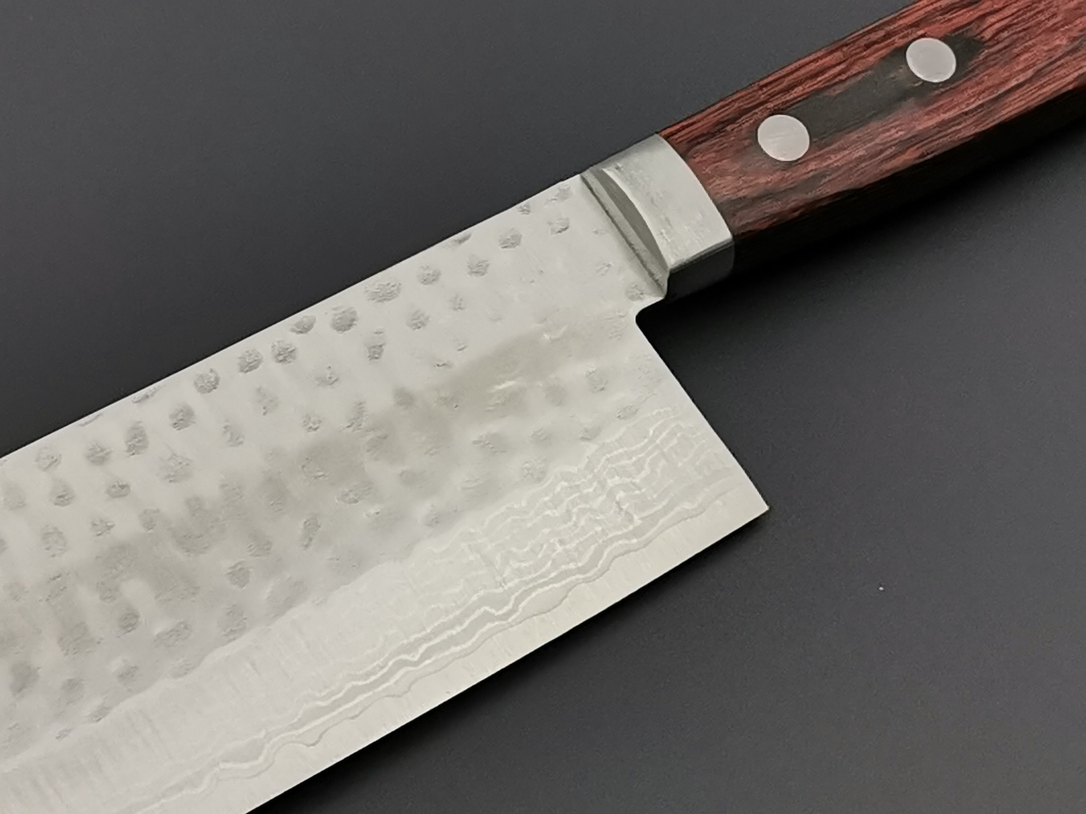 Masutani Hamono V10 Nakiri Knife - High Carbon Steel Japanese Vegetable Knife for Professional Chefs & Home Cooking - Perfect for Slicing, Dicing & Chopping Vegetables