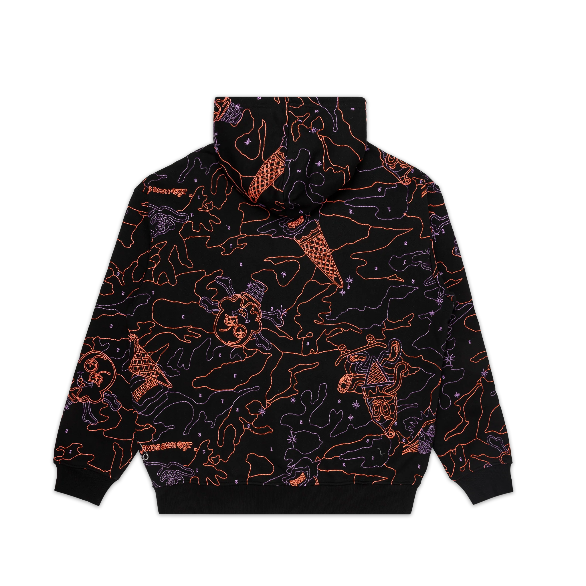Men's Camo Hoodie - Black Tactical Military Style Pullover for Outdoor Hunting & Streetwear Fashion