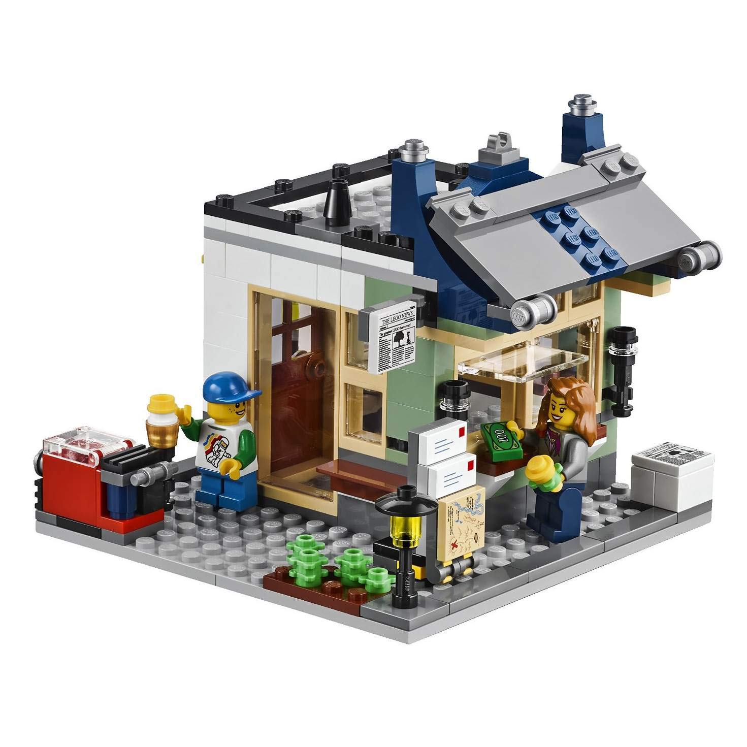 LEGO Creator Toy and Grocery Shop Building Set - 3-in-1 Modular Store Model Kit for Kids & Adults - Perfect for Creative Play, Display, and Gift Giving