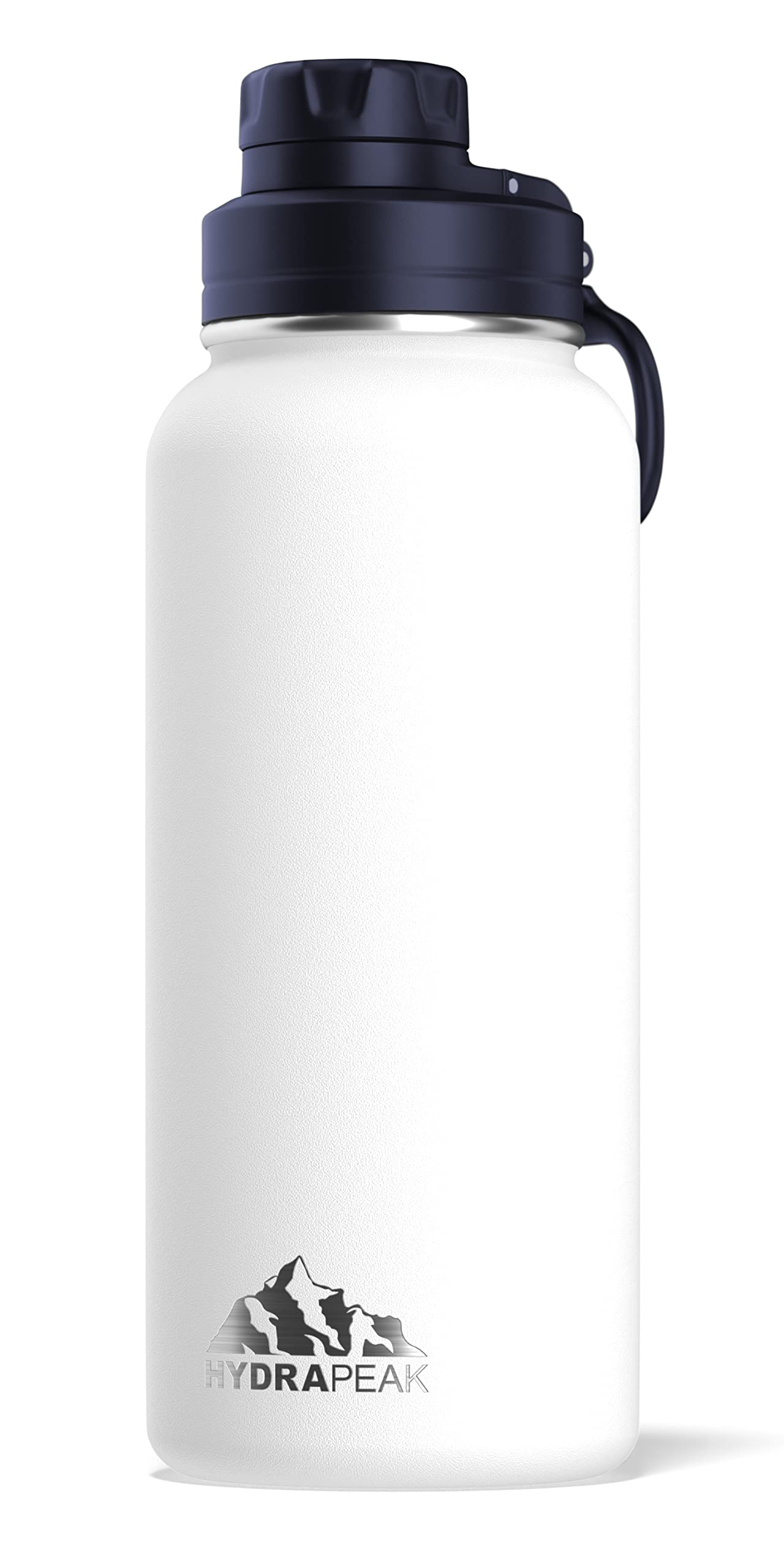 Hydrapeak 32 oz Insulated Stainless Steel Water Bottle with Chug Lid - Leak Proof, Double Wall Vacuum Insulation Keeps Drinks Cold 24H & Hot 12H - Perfect for Gym, Hiking, Work & Outdoor Activities