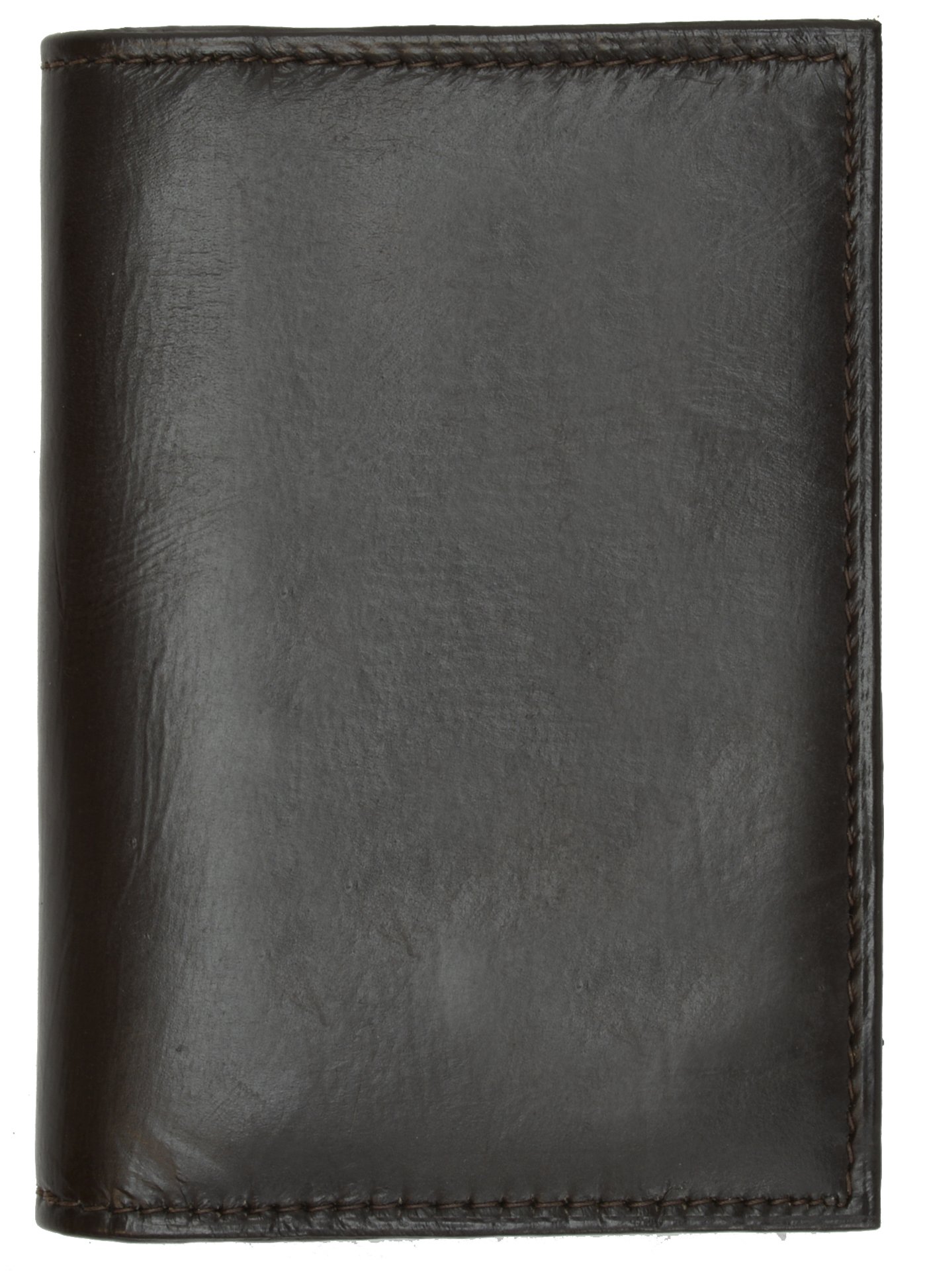 MARSHALL Men's Genuine Black Leather Slim Bifold Wallet with RFID Protection - Premium Lamb Skin Minimalist Wallet for Everyday Carry, Business & Travel