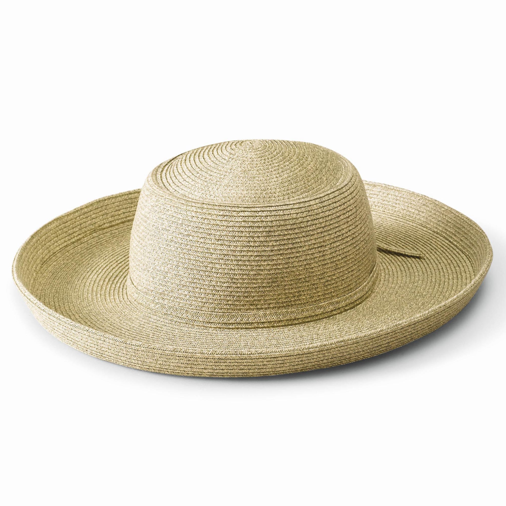Women's Classic Paper Braided Sun Hat - Wide Brim UV Protection Summer Beach Hat for Outdoor Travel, Gardening & Vacation