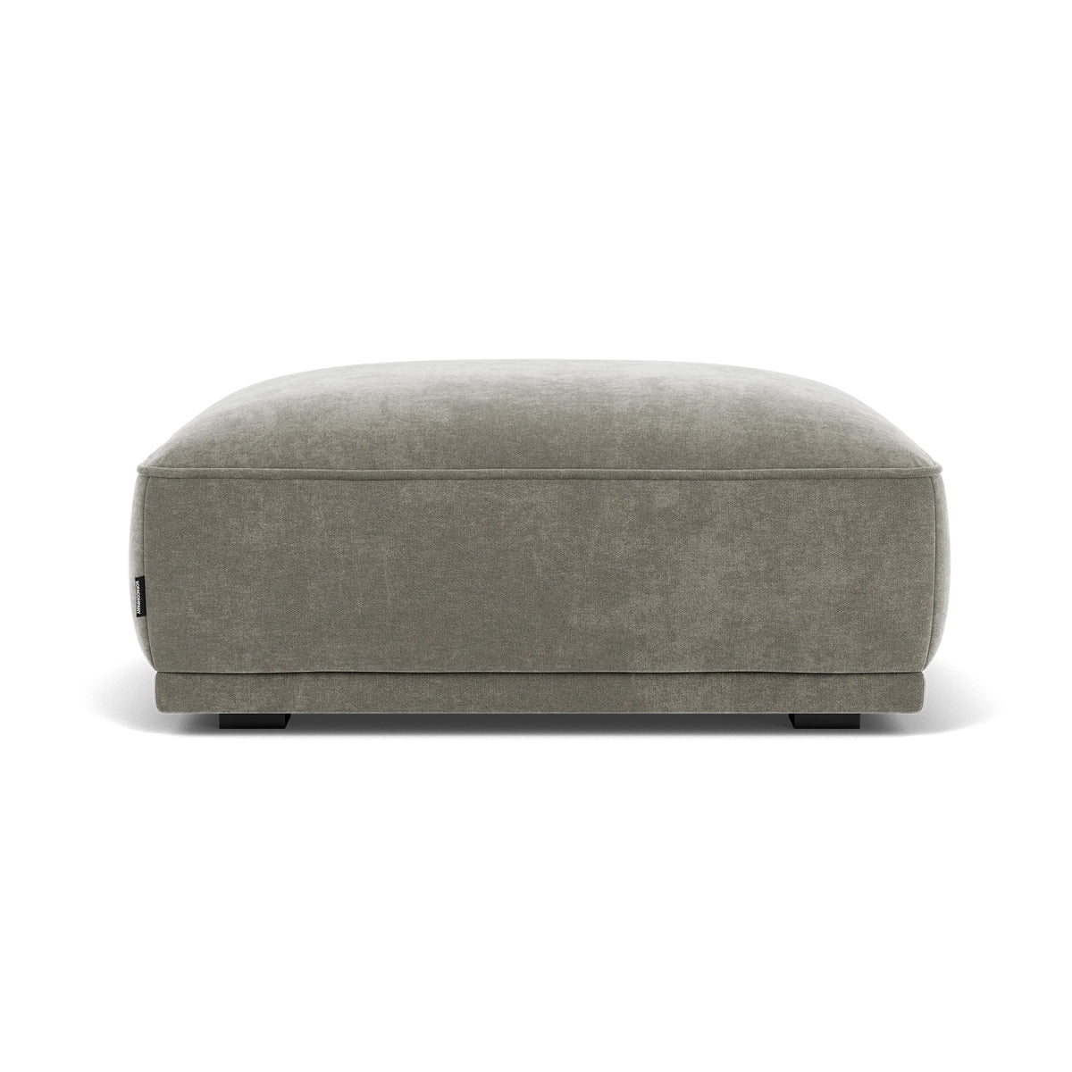 Leonora Fabric Storage Ottoman with Tufted Top - Stylish Footrest, Coffee Table & Extra Seating for Living Room, Bedroom & Dorm