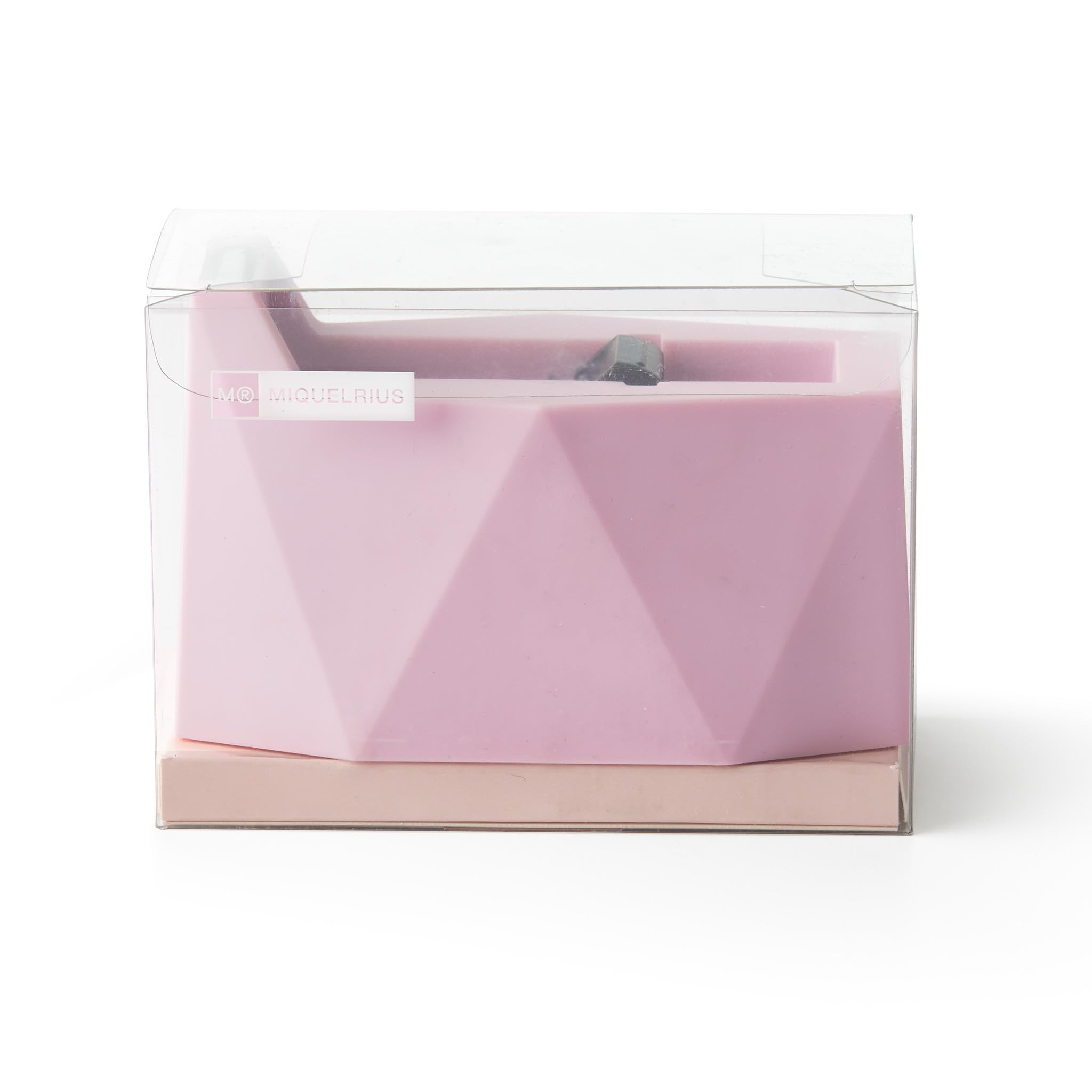 Miquelrius Pink Adhesive Tape Dispenser - Roll Holder for Adhesive Tape & Washi Tape - Perfect for Office, School, Crafting, and Gift Wrapping