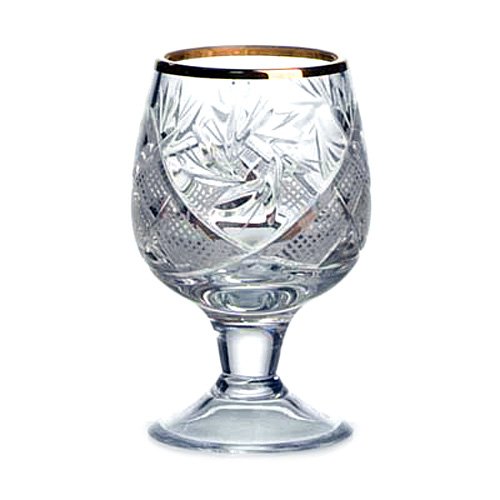 Premium 7-Piece Russian Crystal Vintage Vodka Set - 16-Oz Elegant Decanter Carafe with 6 Matching Shot Glasses - Classic Old-Fashioned Barware for Home Entertaining, Gifts & Cocktail Parties (5290G)