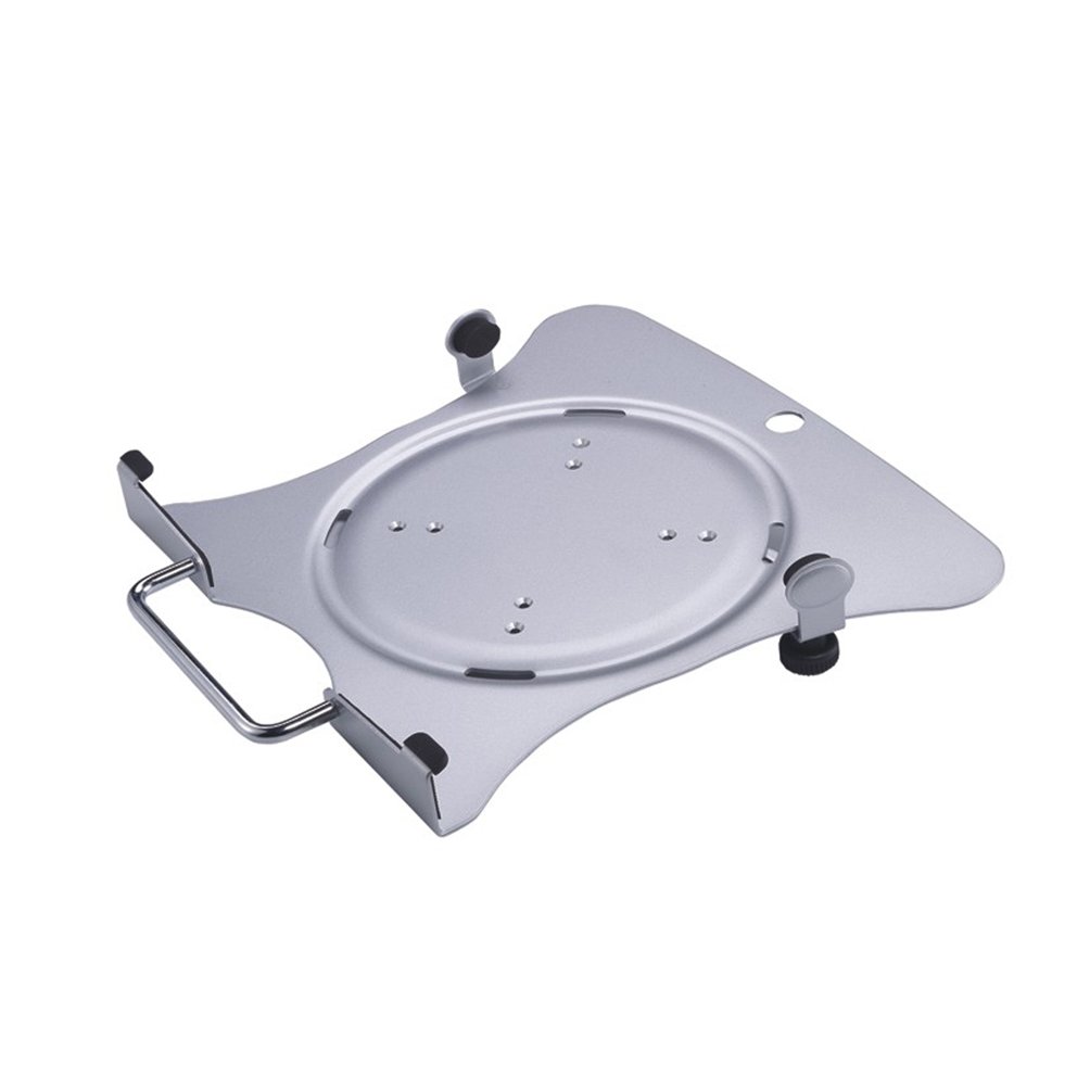 Newstar NOTEBOOK-V100 Adjustable Laptop Mount Stand - VESA 75x75 to 100x100mm Compatible - Silver - Perfect for Home Office, Gaming & Workspace Setup