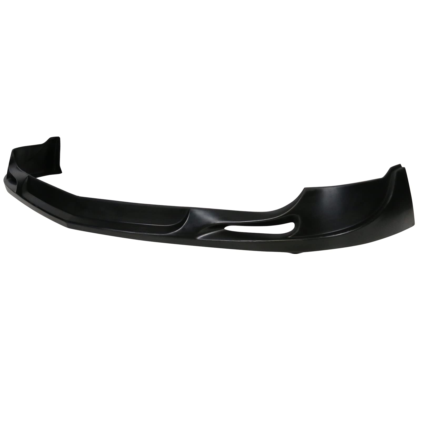 IKON MOTORSPORTS PU Front Bumper Lip Spoiler Splitter for 2002-2004 Acura RSX DC5 Type S - Sporty Styling Upgrade for Enhanced Aerodynamics & Street Racing Look