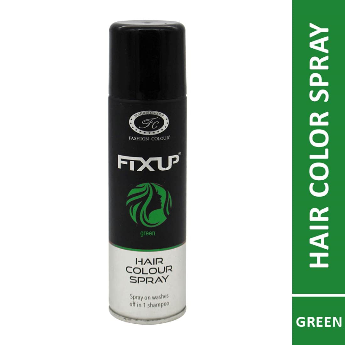 Temporary Hair Color Spray - 1-Day Washable DIY Hair Dye for Men & Women | No Bleach, No Ammonia, Non-Damaging | Green Fashion Hair Makeup | Perfect for Parties, Cosplay & Halloween Costumes