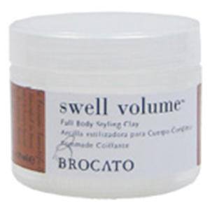 BROCATO SWELL VOLUME STYLING CLAY 2 OZ - Strong Hold Hair Clay for Men & Women - Perfect for Textured, Spiky & Messy Hairstyles - Salon Quality Styling Product for Volume & Definition