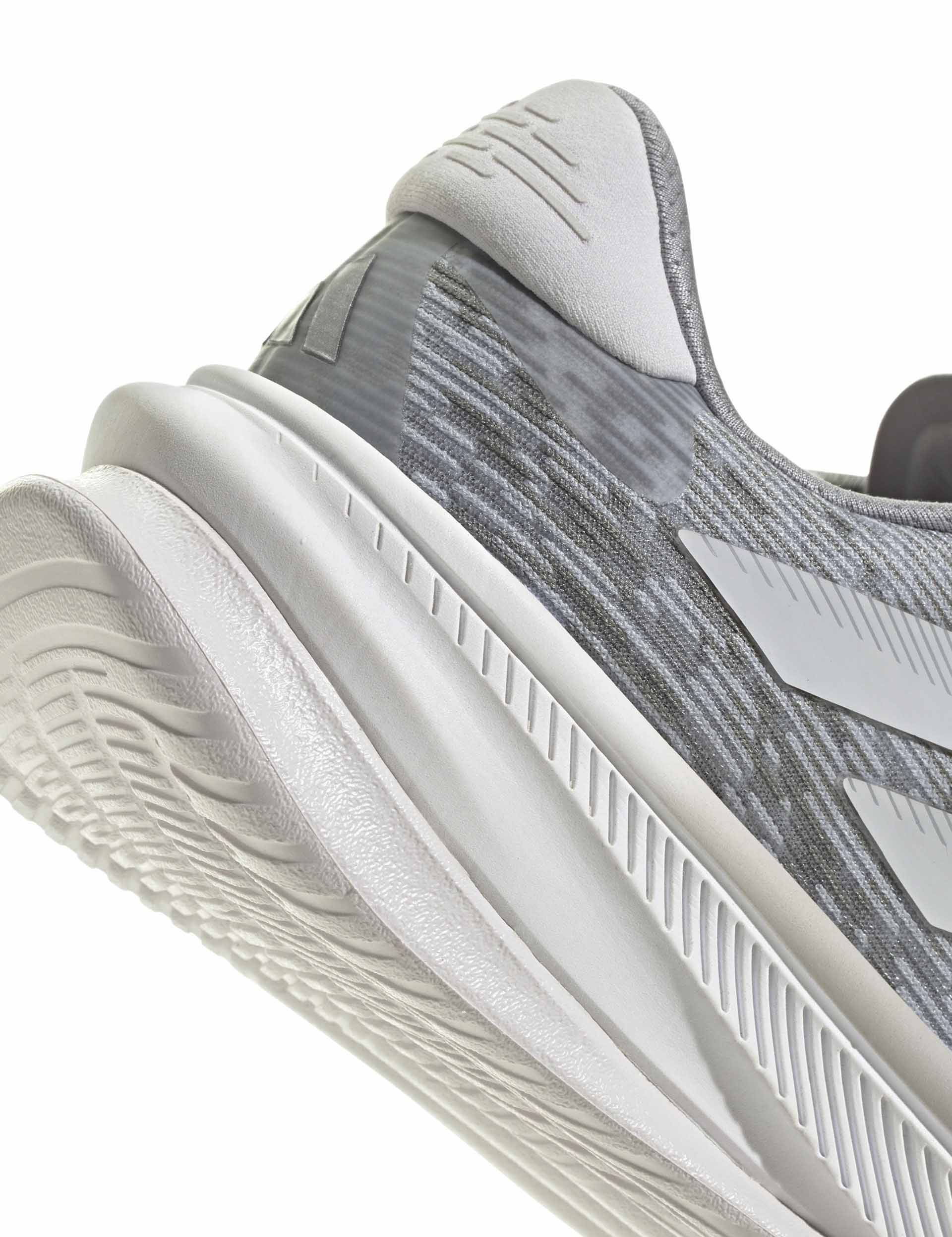 Supernova Comfortglide Running Shoes for Men & Women - Lightweight, Cushioned & Breathable - Halo Silver/Grey One/Dash Grey - Perfect for Jogging, Gym Workouts & Daily Walking